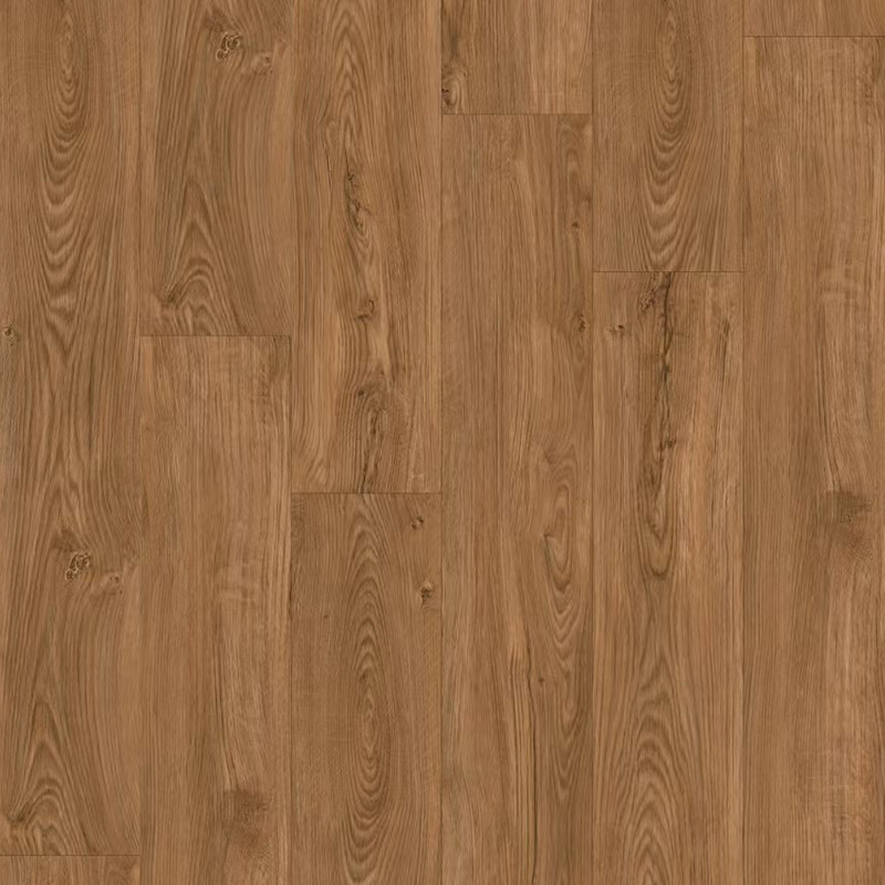 Fove Brown Quercus Wood Pattern SPC Click Vinyl tabula Tabulatum